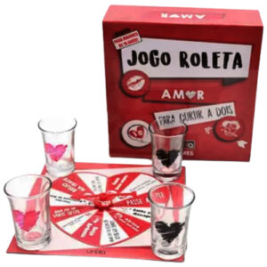 Jogo Adulto Roleta Drinks Amor - 902-Jogo