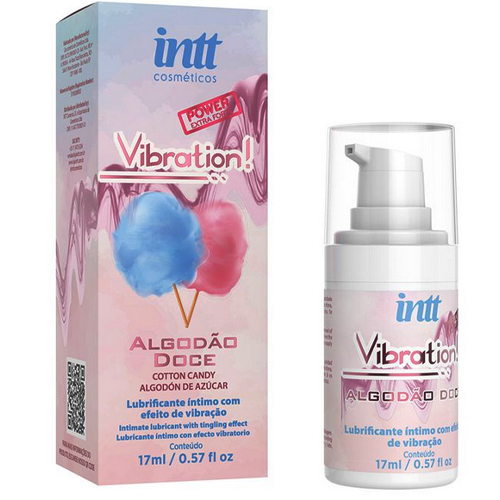 Vibration Algodão Doce,Gel Vibrante 17 ml - IN0601