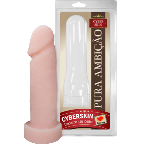 Pênis Cyberskin Maciço 16x4 cm - 403