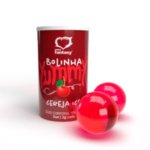 Bolinha Beijável Yummy Cereja Ice com 2 un - 8160