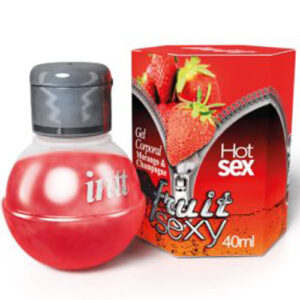 Fruit Sexy Comestível Morango com Champanhe 40ml - IN0122