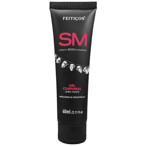 Lubrificante Sm gel Umectante Morango & Chantilly 60ml - 313-2