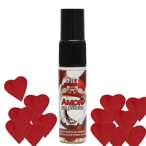 Aromatizante de Ambiente Amor em Pétalas Forma de Coração com 100 Unidades - IN0230