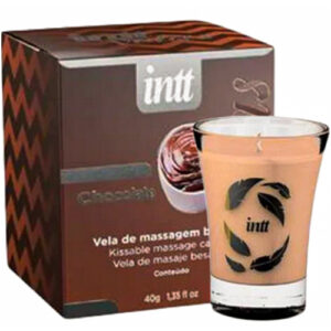 Vela Hidratante Beijável para Massagem de Chocolate 40g - IN0261
