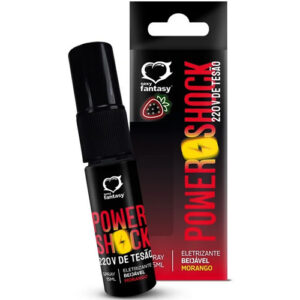 Spray Power Shock Morango 15ml - 6146