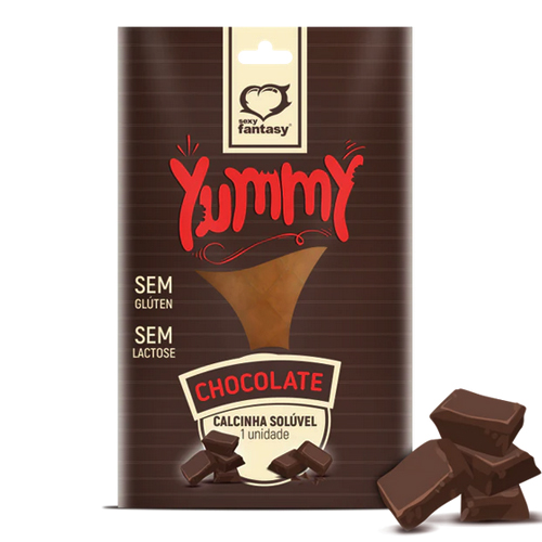 Calcinha Comestível Chocolate - 105402