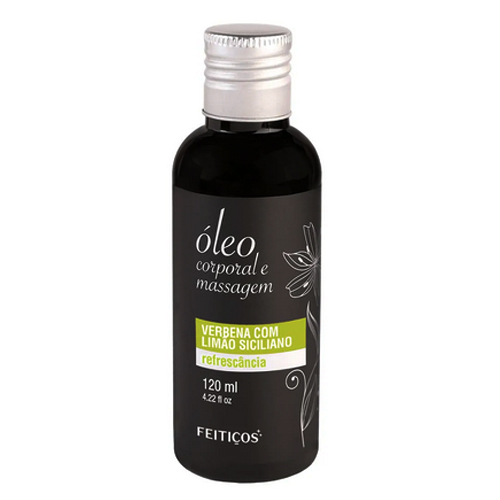 Óleo Corporal e Massagem Verbena e Limão Siciliano 120ml - 6044
