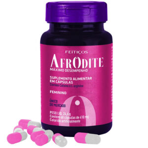 Afrodite Máximo Desempenho Suplemento Feminino 60 Cápsulas - 9773