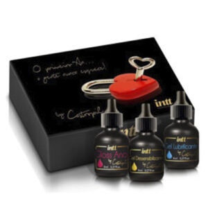 Meu Primeiro Anal Kit Anal Géis Funcionais, Lubrificante, Excitante e Dessensibilizante 8ml - IN0254