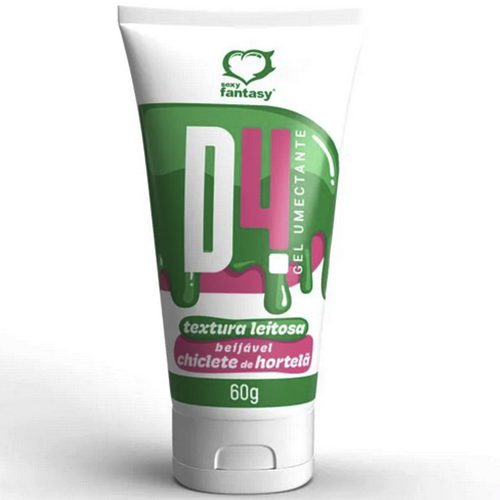 Lubrificante D4 Chiclete de Hortelã 60g - 4009