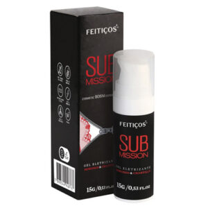 Sub Mission Gel Beijo Eletrizante Sabor Morango e Chantilly 15g - 314-1