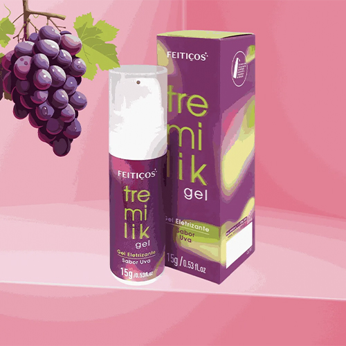 Tremilik Gel Vibramax Sabor Uva 15g - 9917