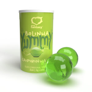 Bolinha Beijável Yummy Caipirinha Ice com 2 un - 8180