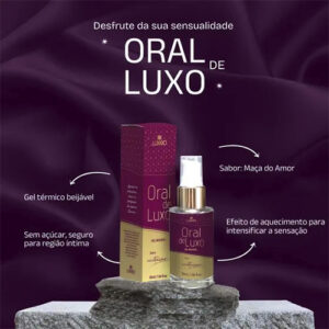 Oral de Luxo Excitação Maça do Amor 30ml - 3405