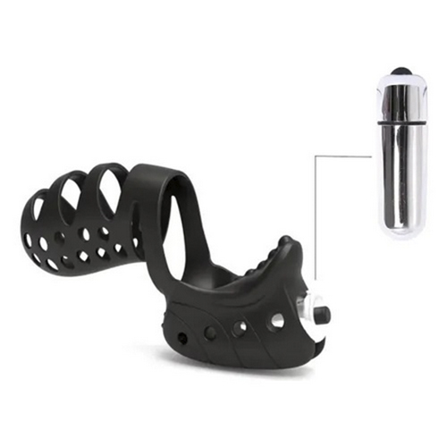 Anel Peniano com Massageador de Testículos - MNA1511