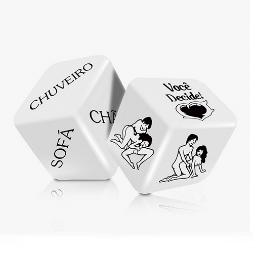 Dado Jogo do Prazer Hot com 2 un - BR005