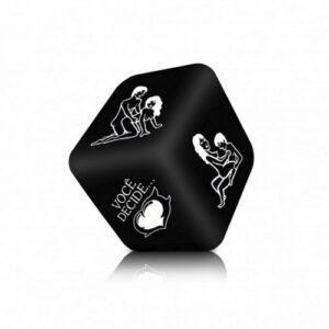 Dado Posições Hétero Preto 1 un - BR002