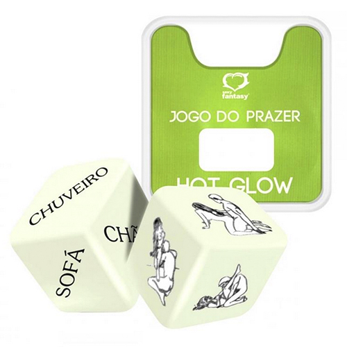 Dado Jogo do Prazer Hot Glow Com 2 un - BR007