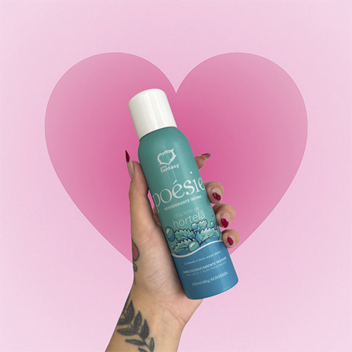 Desodorante Intimo Poesia Aromático Chiclete de Hortelã 150ml - AE005
