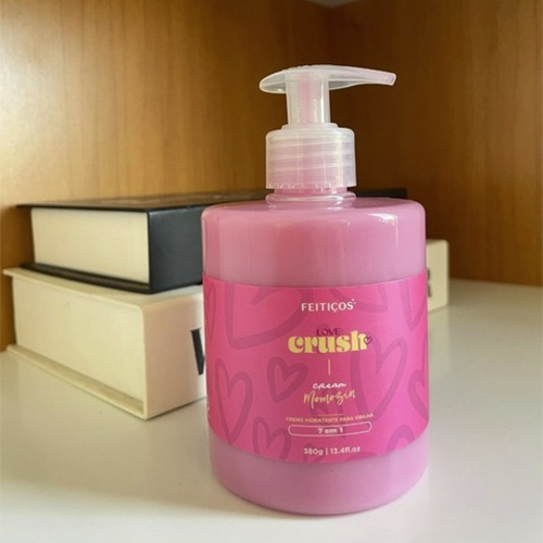 Love Crush Creme Hidratante Virilha 7 em 1 Momozin 380g - 9950
