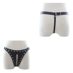 Cinto Castidade Feminino Calcinha com Detalhes  - LF00094