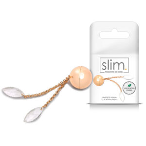 Pingente Vaginal em Metal Cristal - MT040
