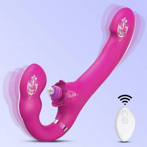 Vibrador Duplo com Controle Remoto  - YSSN038
