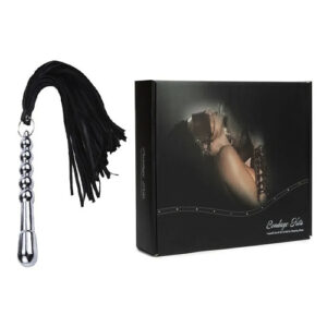 Plug Anal com Chicote e Franja em Camurça - RY152P