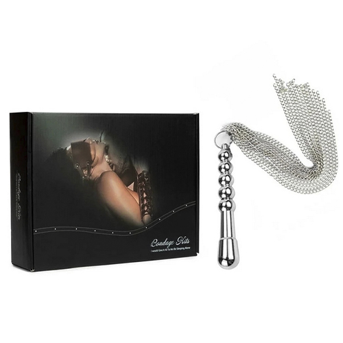 Plug Anal com Chicote e Franja em Corrente - RY152T