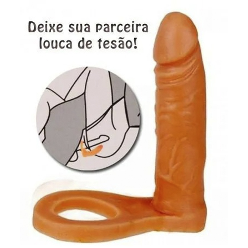 Anel Companheiro com Prótese Auxiliar Maciço 10 x 2,8 cm - AC001