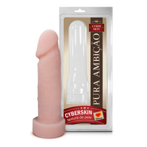 Pênis Cyberskin Maciço 16x4cm - 403Penis