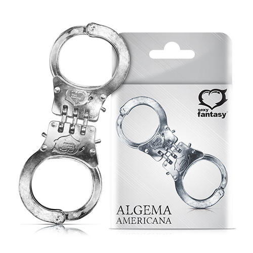 Algema Americana Metal Cromado - 1001Alg