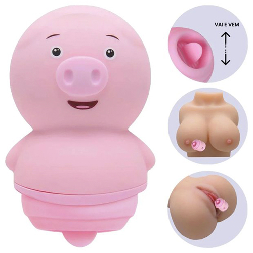 Estimulador Clitoriano Porquinho - MLVS2066