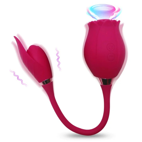 Estimulador Clitoriano Duplo Flower - MLVS1316