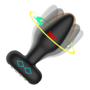 Plug Anal Vibratório por aplicativo em silicone - MLPP6082