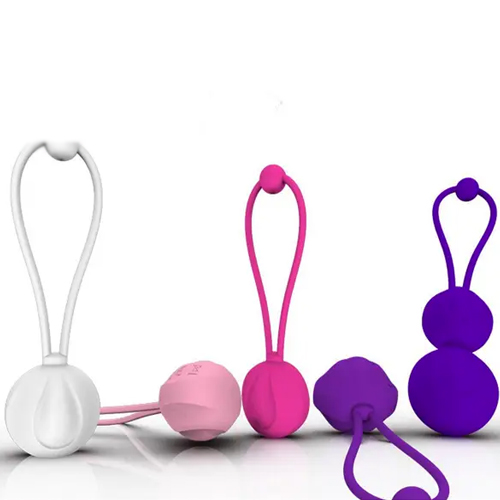 Esferas de Silicone para Pompoarismo com pesos, Tecnologia Full Silicone - LULU5