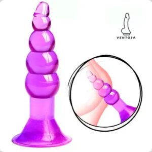 Plug Anal Escalonado com Ventosa - RP002