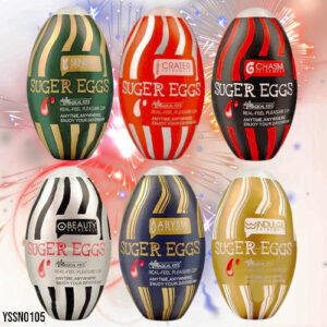 Egg Suger Eggs, Masturbador para Casal com Textura  - YSSN0105
