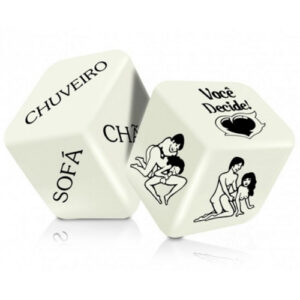 Dado Jogo do Prazer Hot Glow Com 2 Un - BR007