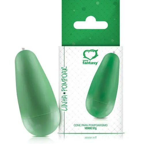 Cone Para Pompoarismo Verde 57g - 174