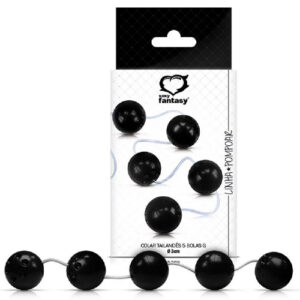 Colar Tailandês 5 Bolas Tamanho G - 185