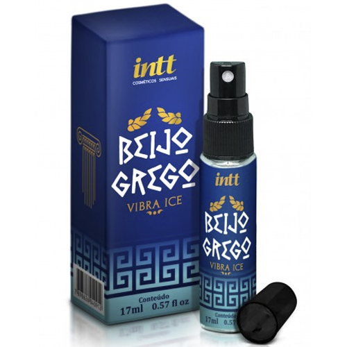 Beijo Grego Vibra Sabor Ice, Exitante, Lubrificante Anal 15 ml - IN0173