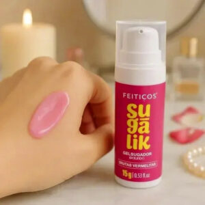 Sugalik Gel Sugador Liquido Sabor Frutas Vermelhas 15g - 9521