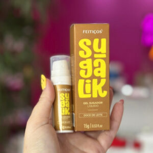 Sugalik Gel Sugador Liquido Sabor Doce Leite 15g - 9520