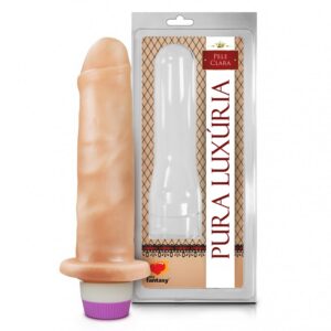 Pênis Realístico com Vibro 17,4x4,1 cm - PC012