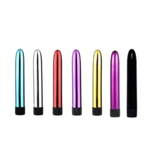 Vibrador Personal Liso Multivelocidade 17cm - MBA1102