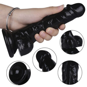 Prótese Peniana de silicone com Ventosa 10 x 3  - MVA1003